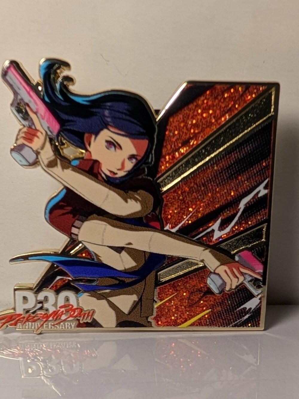 Persona 30th Anniversary P2 Maya Amano Enamel Pin Blind Bag Series Badge